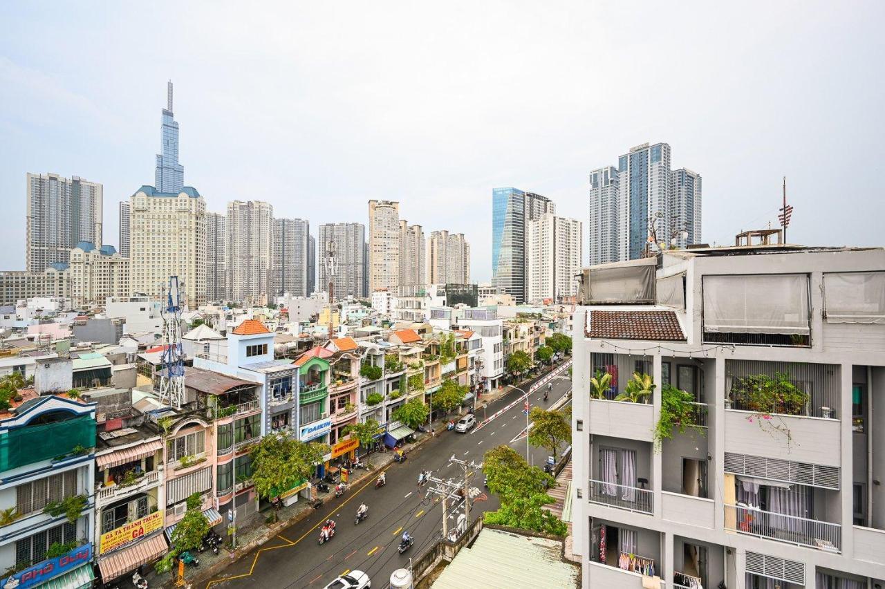 Vanapartment Ho Chi Minh-stad Buitenkant foto