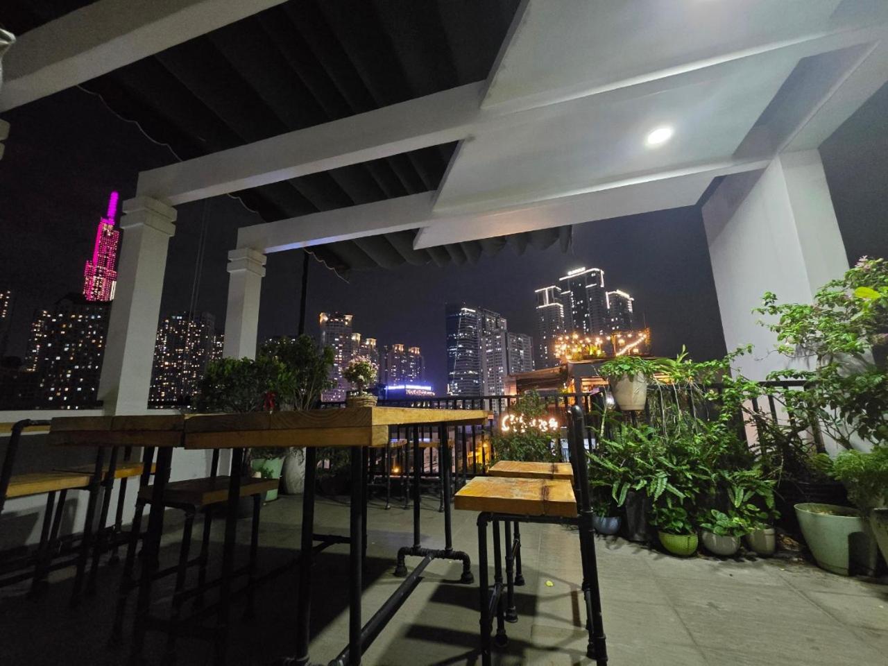 Vanapartment Ho Chi Minh-stad Buitenkant foto